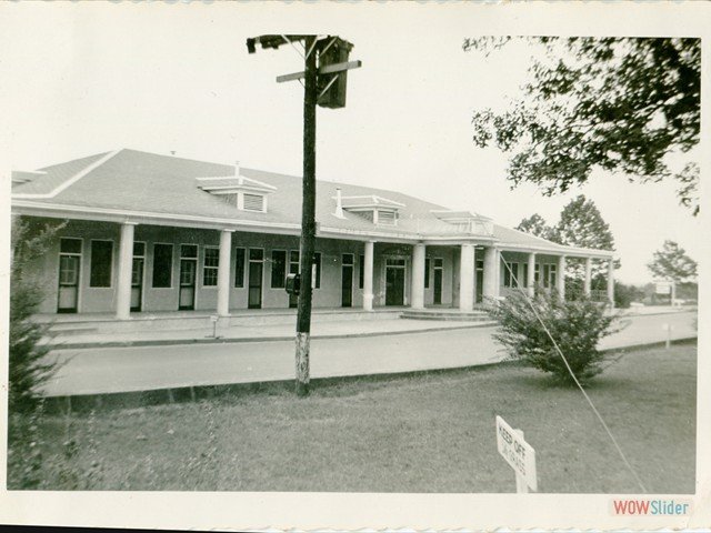 1941-06-26 Camp Robinson AK - This is the headquarters building of camp