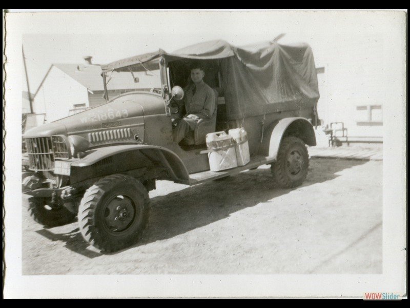 03-09-1942 Camp San Louis Obispo - My weapons carrier