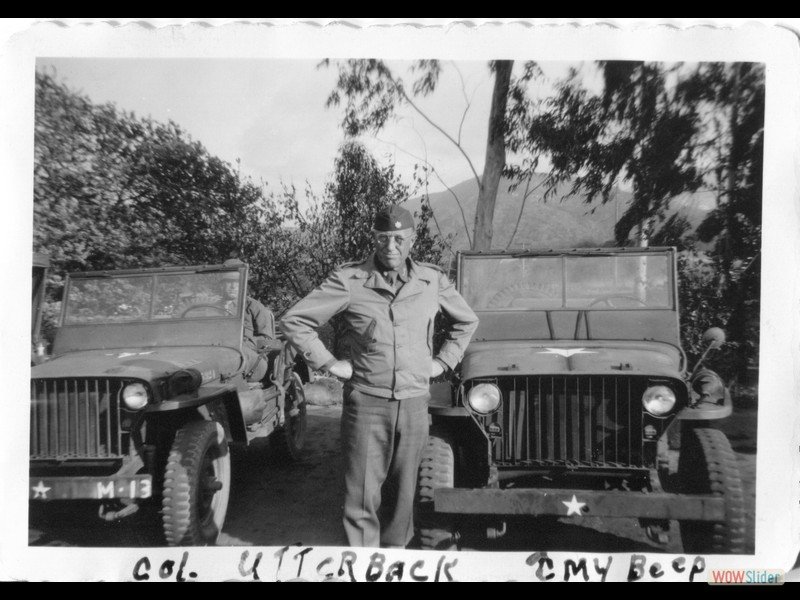 11-20-1942 Ojai, CA Battalion commander Col. Thomas E Utterbach