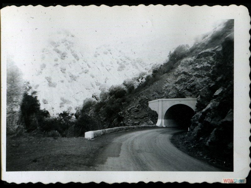 1942-11-08 On the march to Wheeler Springs - The tunnel