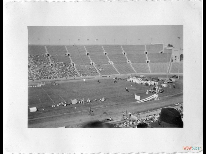 1942-8 051 Exposition Park Coliseum LA Calif. Rodeo