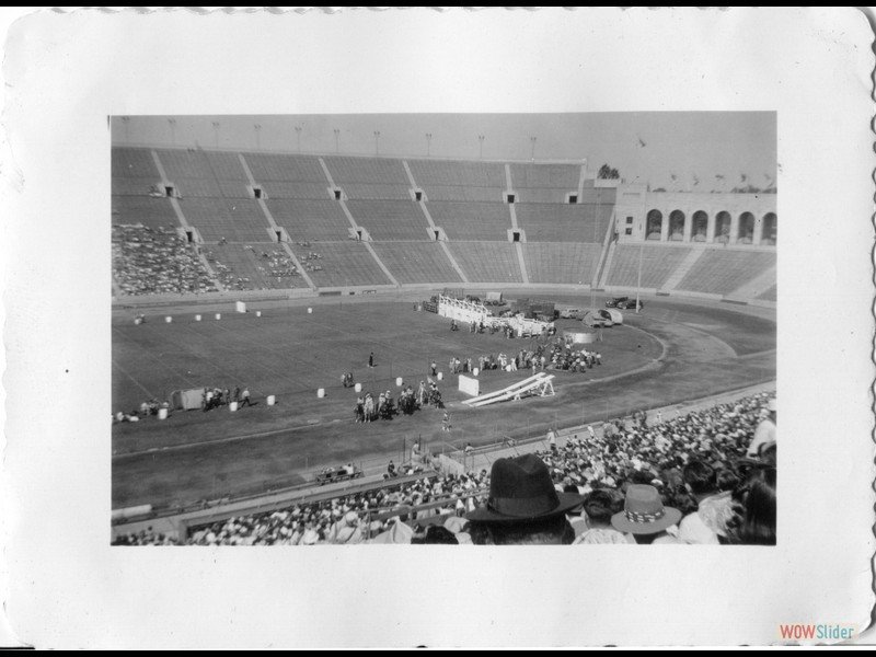 1942-8 053 Exposition Park Coliseum LA Calif. Rodeo